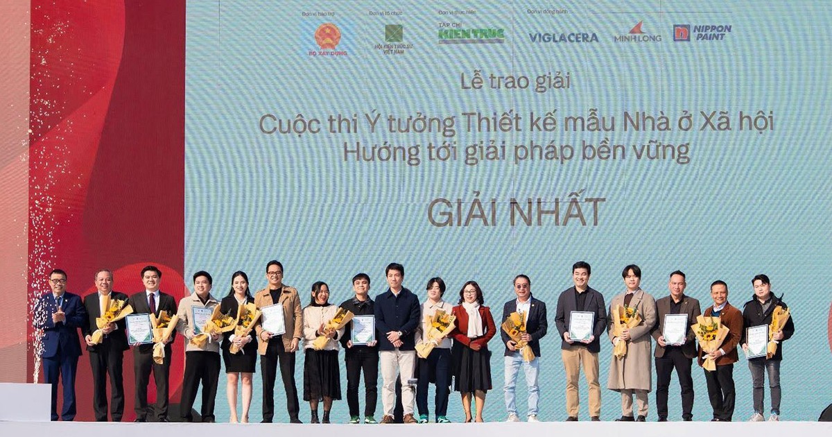 Kim Oanh Group đạt giải Nhất cuộc thi thiết kế nhà ở xã hội hướng tới phát triển bền vững
