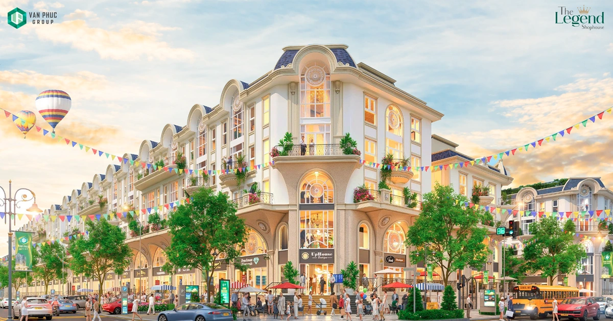 Ra mắt The Legend Shophouse tại Van Phuc City: Biểu tượng 'di sản' bên sông Sài Gòn