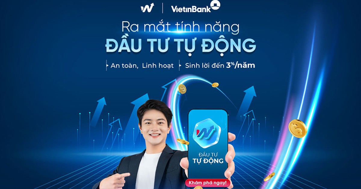 VietinBank ra mắt tính năng ‘Đầu tư tự động’ trên nền tảng V-Wealth