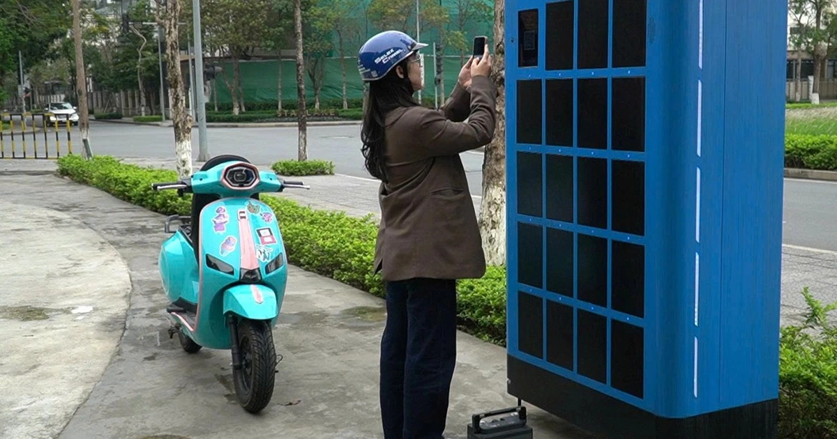 TP.HCM sắp có 20.000 tủ đổi pin xe máy điện trên vỉa hè