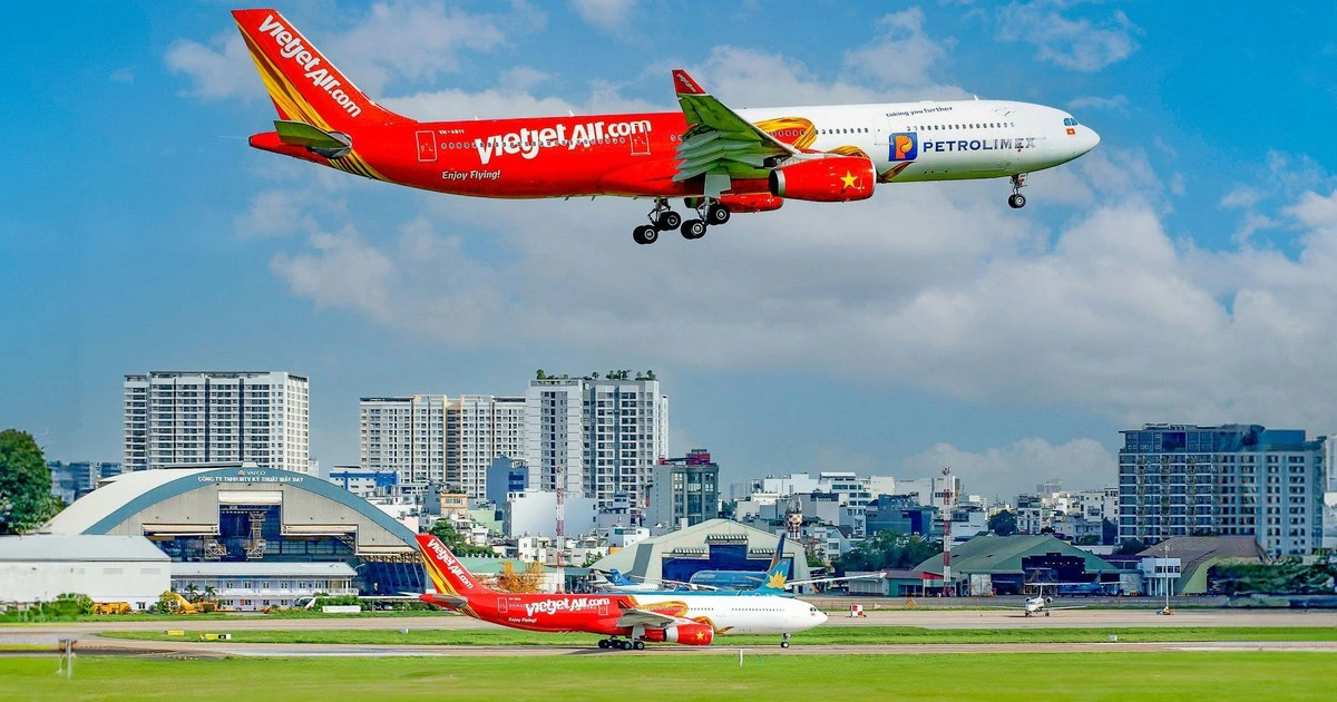Vietjet tăng gần 1.800 chuyến bay phục vụ cao điểm Tết Bính Ngọ 2026