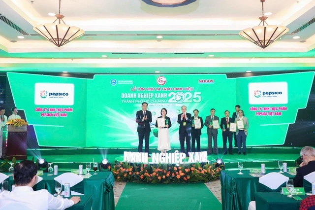 PepsiCo Foods Việt Nam được vinh danh Doanh nghiệp xanh TP.HCM 2025 - Ảnh 1