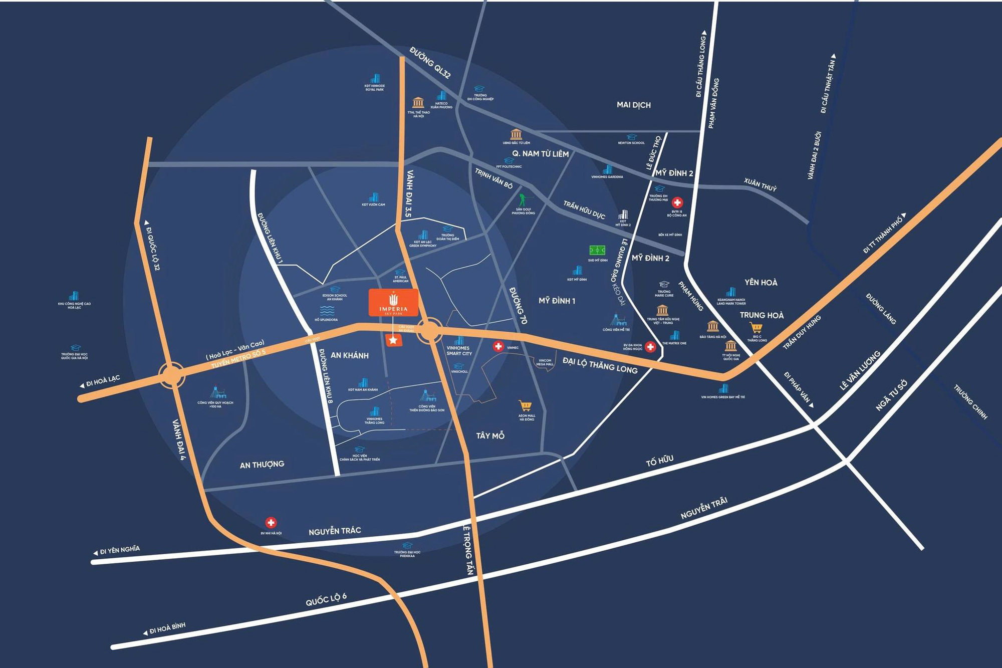 Toàn cảnh 6 toà chung đang rầm rầm xây dựng của MIK tại Nam An Khánh: Giá dự kiến 100 triệu đồng/m2, môi giới cắm chốt xung quanh - Ảnh 1