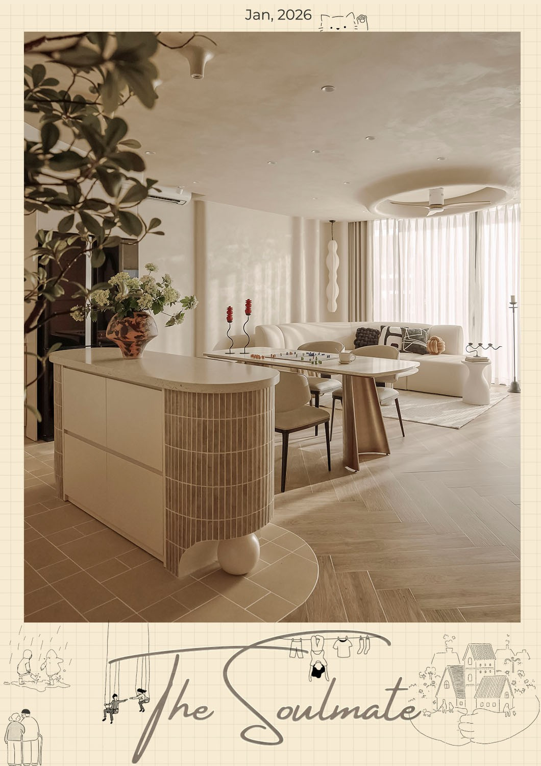 Tận dụng ánh sáng tự nhiên lan tỏa toàn bộ không gian của ngôi nhà hơn 120m2 - Ảnh 1