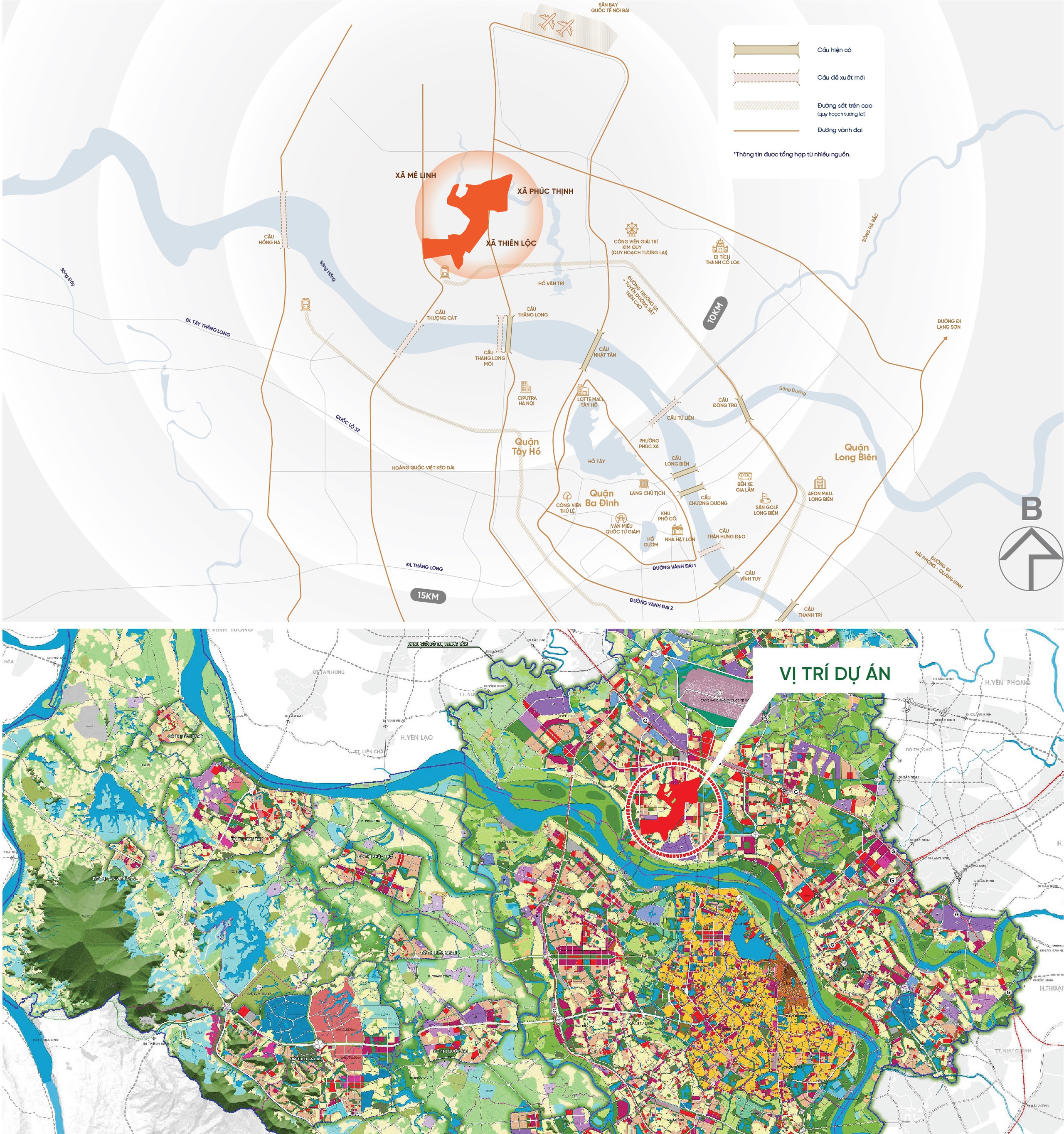 Soi quy mô khủng siêu dự án 700ha của Liên danh Sunshine tại Mê Linh vừa được khởi công sáng nay, thực hiện chủ trương giãn 860.000 người dân nội đô - Ảnh 1