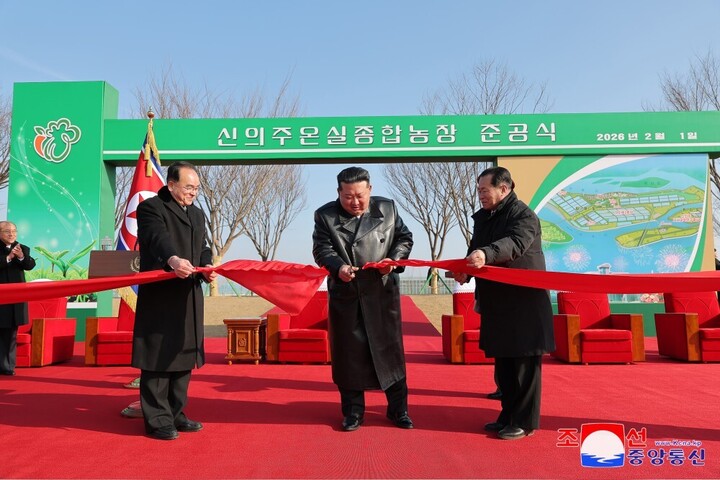 Ảnh hiếm trang trại nhà kính lớn nhất Triều Tiên - Ảnh 2