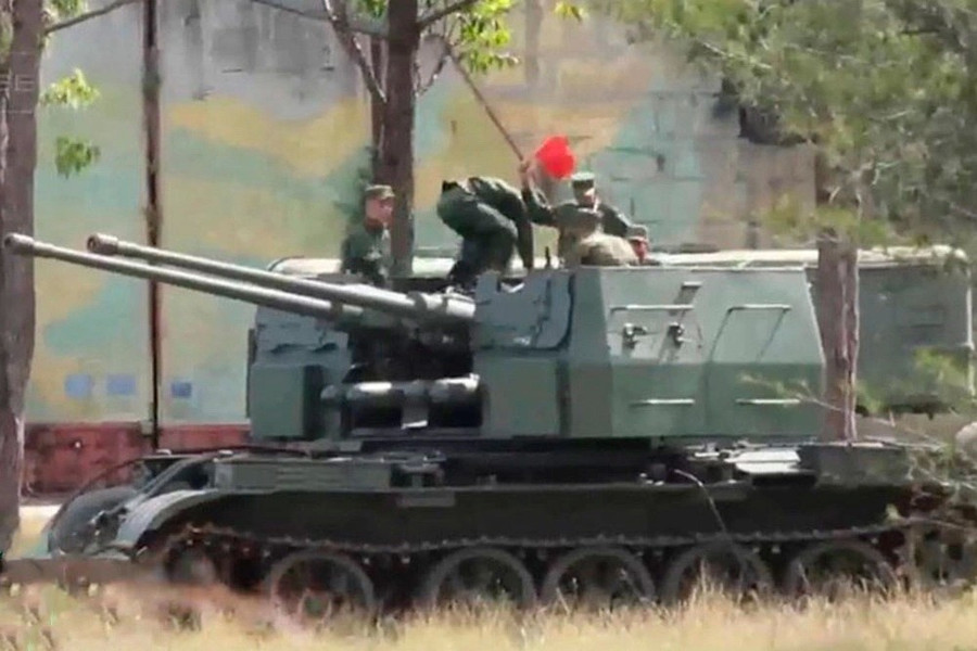 Pháo phòng không tự hành kỳ lạ của Quân đội Cuba xuất hiện - Ảnh 1