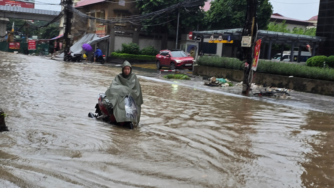 Cận cảnh vị trí xây 2 bể ngầm 'khủng' để chống ngập ở Hà Nội - Ảnh 10