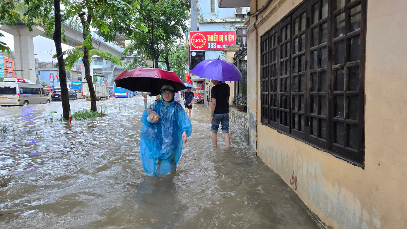 Cận cảnh vị trí xây 2 bể ngầm 'khủng' để chống ngập ở Hà Nội - Ảnh 11