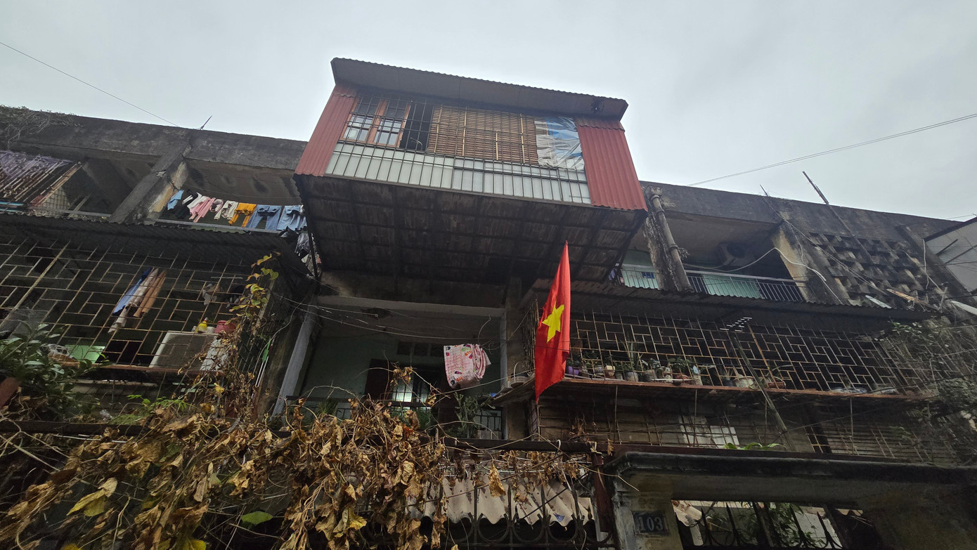 Cận cảnh khu tập thể 3 ở Hà Nội trước khi phá dỡ để xây chung cư cao 34 tầng - Ảnh 12