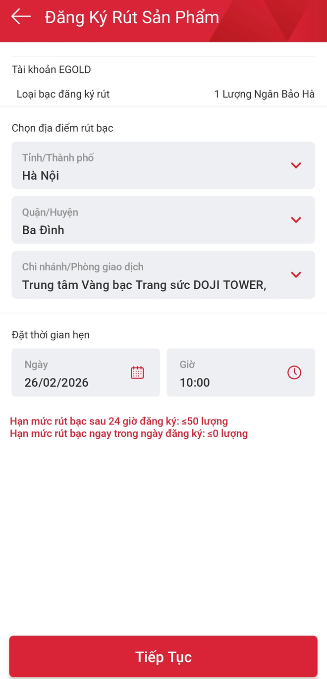 Không cần xếp hàng từ sớm, đây là cách mua bạc nhanh nhất - Ảnh 13