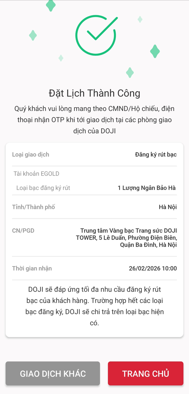 Không cần xếp hàng từ sớm, đây là cách mua bạc nhanh nhất - Ảnh 14