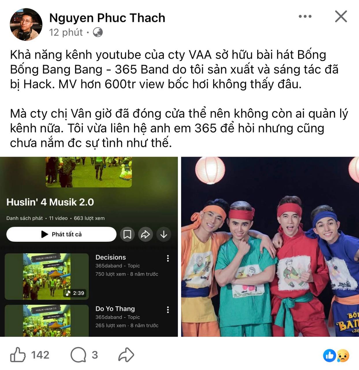 “Cha đẻ” Bống Bống Bang Bang lên tiếng giữa lúc MV 600 triệu views đột ngột "bay màu" - Ảnh 1