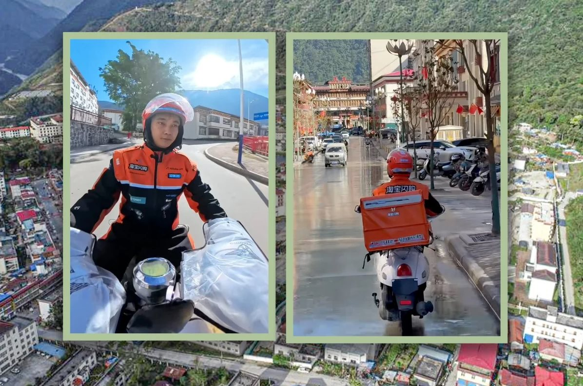 Shipper cô đơn nhất Trung Quốc: 24 tuổi chạy 200 đơn/ngày, một mình gánh cả vùng viễn biên, thu nhập vượt xa đồng nghiệp - Ảnh 1