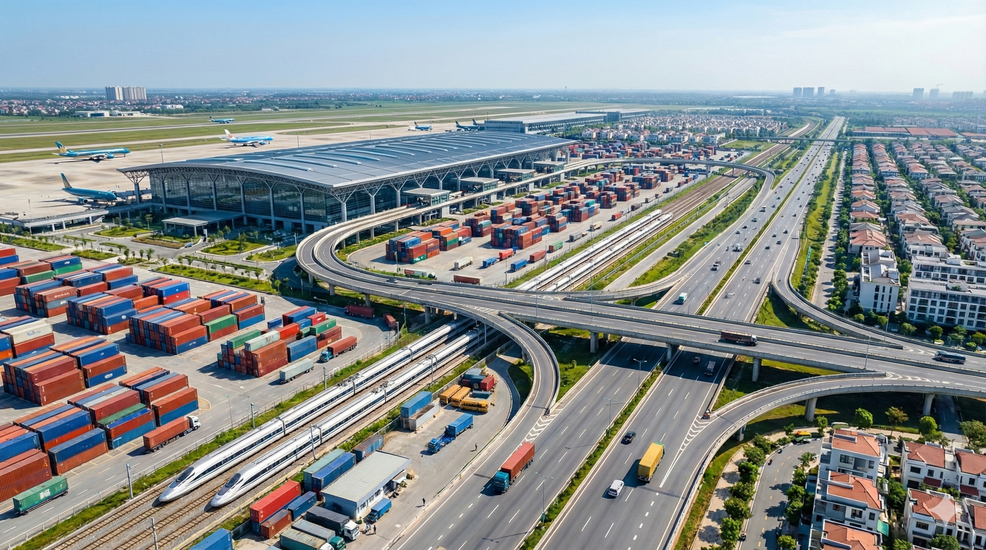 Sân bay Gia Bình, ga Ngọc Hồi: 'Tân binh' cửa ngõ tái định nghĩa hạ tầng Thủ đô - Ảnh 1