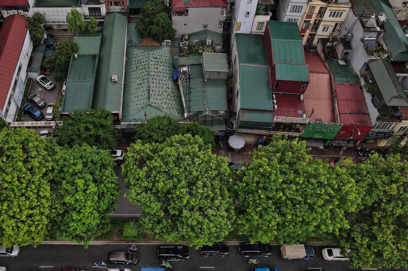 Hiện trạng Vành đai 2 đoạn Ngã Tư Sở – Cầu Giấy trước đề xuất mở rộng - Ảnh 9