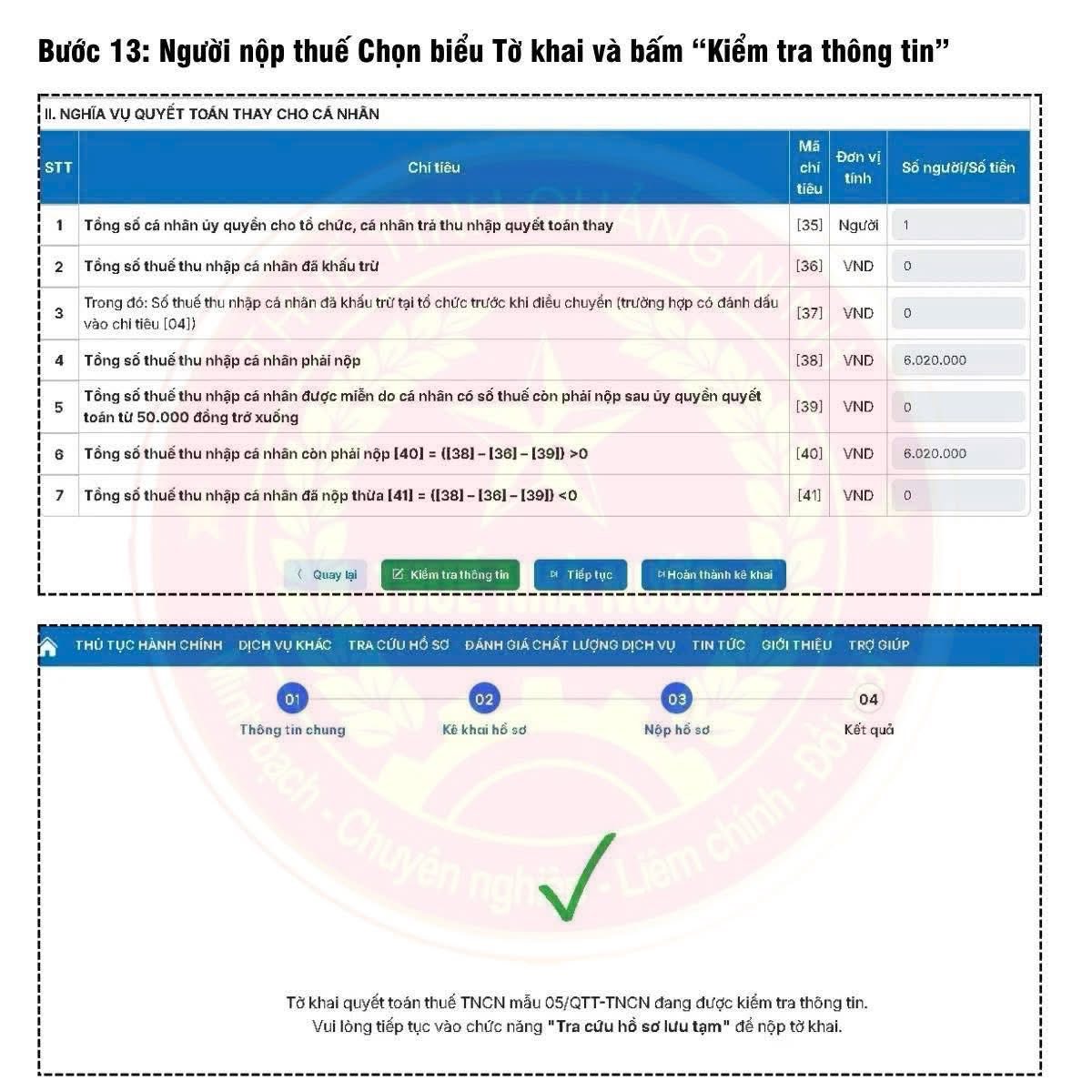 Cơ quan Thuế cảnh báo: Làm ngay 17 bước quyết toán thuế TNCN trước 30.4.2026, chậm một ngày có thể bị xử phạt! - Ảnh 7