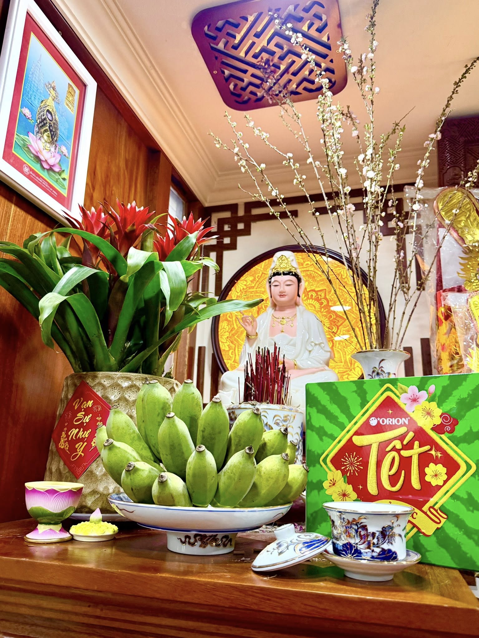 Điều đắt giá nhất trong nhà riêng của NSND Tự Long - Phó Giám đốc Nhà hát chèo Quân đội cận Tết - Ảnh 12