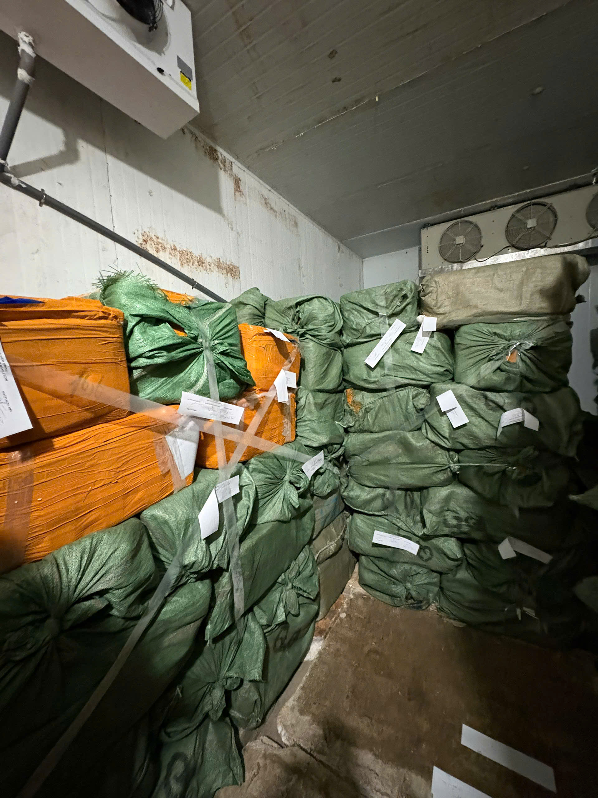 Chặn đứng gần 30 tấn nầm lợn, lạp xưởng nướng đá... "bẩn" đang chuẩn bị tuồn vào các quán ăn TP.HCM dịp Tết 2026 - Ảnh 4