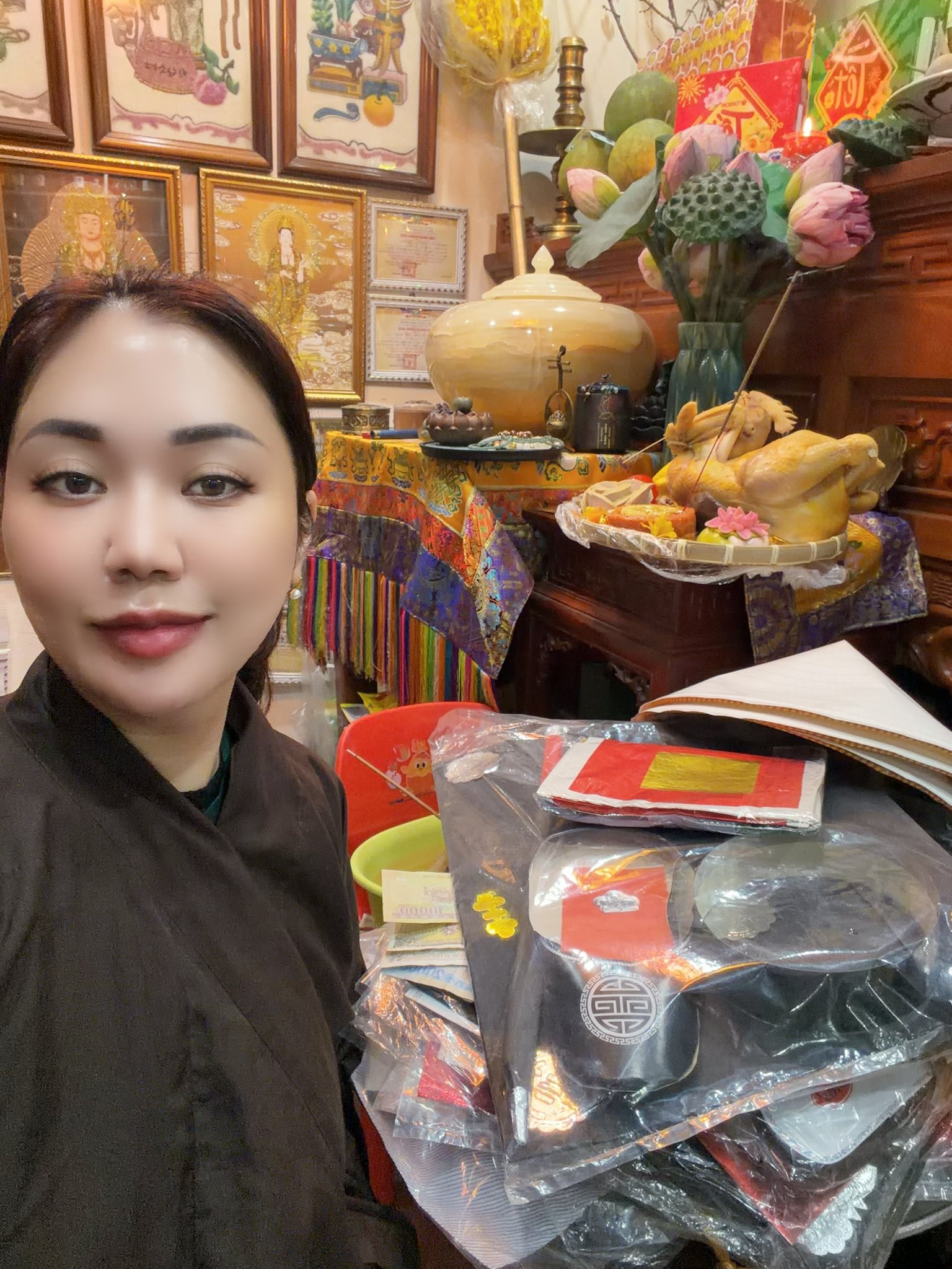 Điều đắt giá nhất trong nhà riêng của NSND Tự Long - Phó Giám đốc Nhà hát chèo Quân đội cận Tết - Ảnh 8