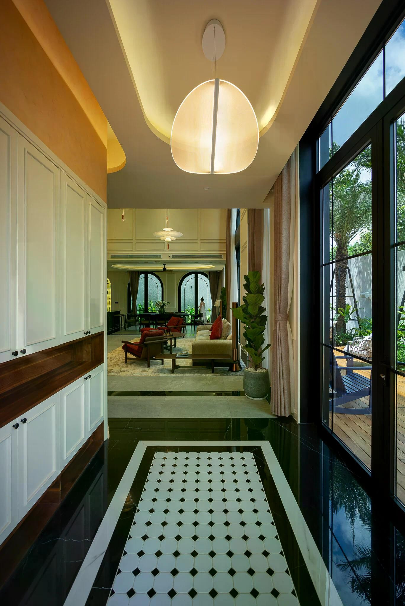 Biệt thự tân cổ điển tối giản, hoà mình với thiên nhiên - Ảnh 8