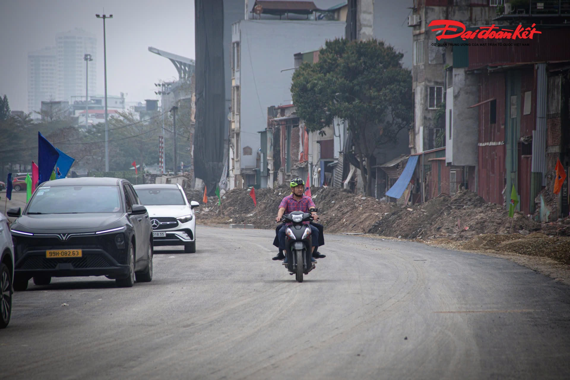 Vành đai 1 tăng tốc: 350m đoạn Hoàng Cầu – Voi Phục khoác “áo mới” - Ảnh 5