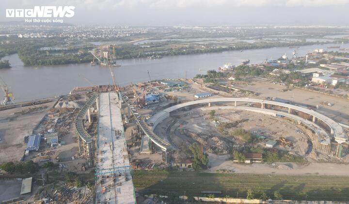 Diện mạo cây cầu hơn 6.200 tỷ đồng bắc qua sông Cấm ở Hải Phòng - Ảnh 11