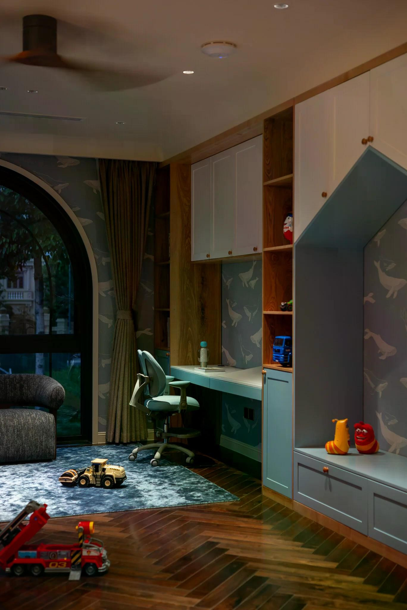 Biệt thự tân cổ điển tối giản, hoà mình với thiên nhiên - Ảnh 11