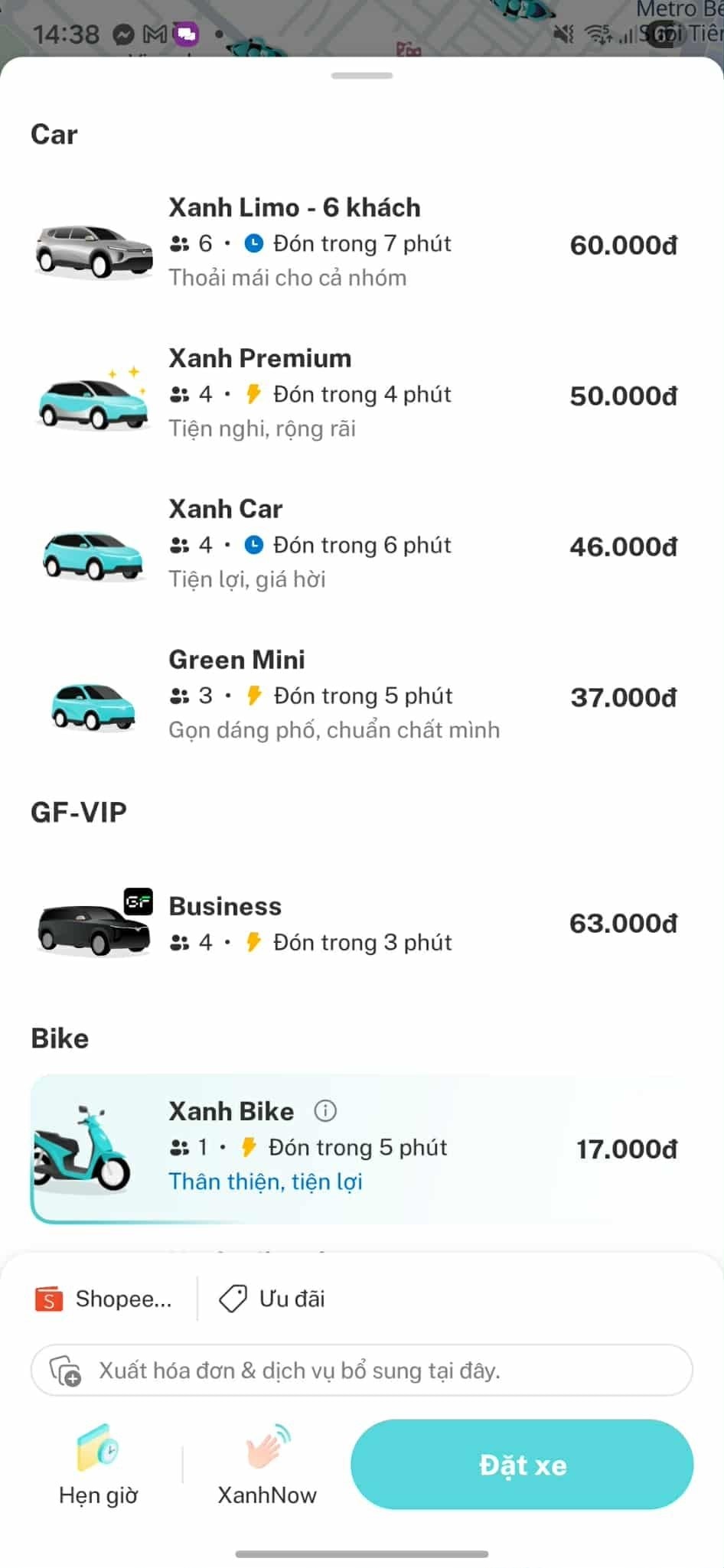 Công ty của ông Phạm Nhật Vượng tung dịch vụ xe điện cỡ nhỏ, giá cước mở cửa 13.750 đồng/km - Ảnh 2