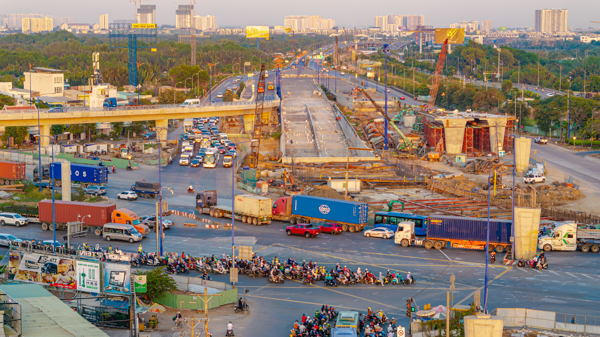 Toàn cảnh nút giao có 2 hầm, 3 tầng, 8 cầu, trị giá 3.400 tỷ ở TP.HCM - Ảnh 9