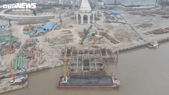 Diện mạo cây cầu hơn 6.200 tỷ đồng bắc qua sông Cấm ở Hải Phòng - Ảnh 13