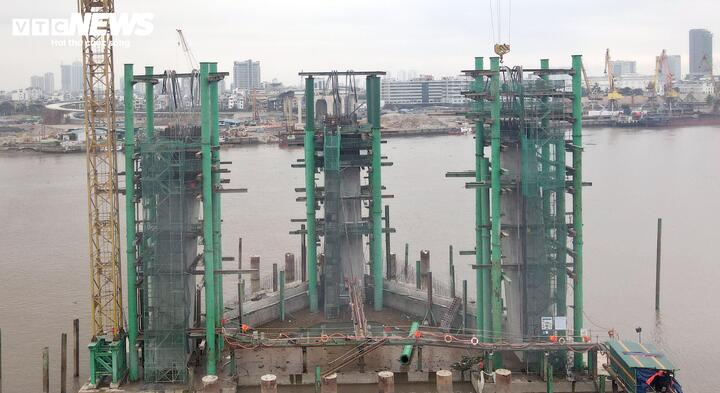 Diện mạo cây cầu hơn 6.200 tỷ đồng bắc qua sông Cấm ở Hải Phòng - Ảnh 14