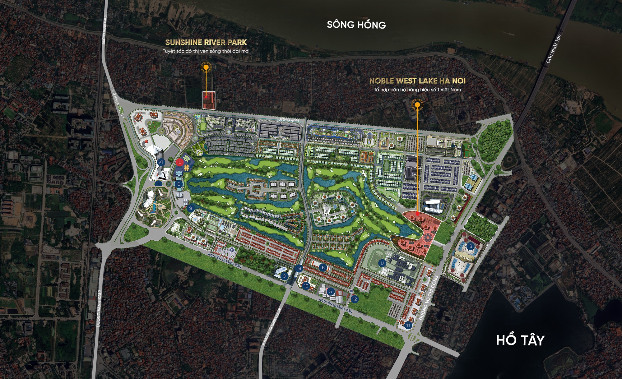 Khởi công Noble West Lake Ha Noi: Lộ diện khu đất vàng cuối cùng tại Tây Hồ Tây đủ tầm cho một dự án hàng hiệu siêu sang - Ảnh 1