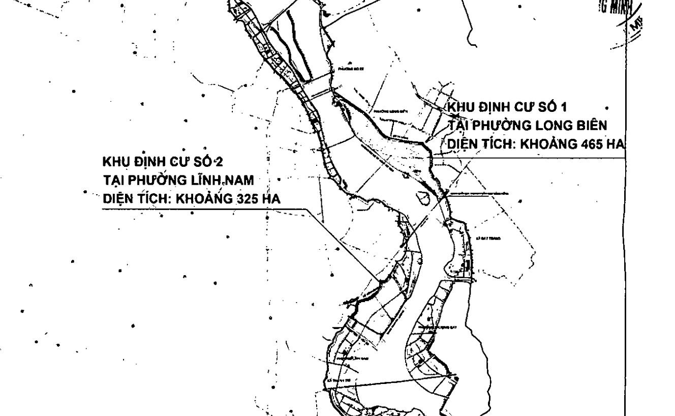 Cận cảnh khu vực làm 3 'siêu đô thị' tái định cư cho Trục đại lộ cảnh quan sông Hồng - Ảnh 3