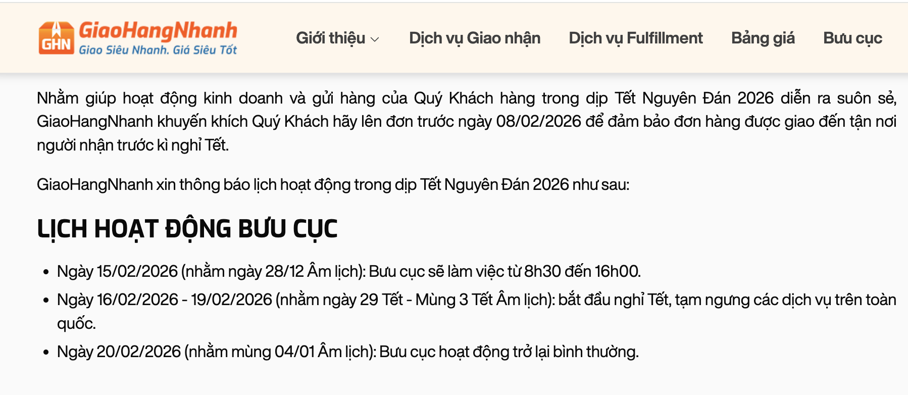 Thông báo thời gian ngừng hoạt động của Viettel Post, GiaoHangNhanh, J&T Express,...: Chủ shop, hội mua hàng lo sợ đồ Tết “mắc kẹt” - Ảnh 2