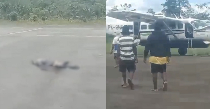 Máy bay dân dụng bị bắn khi hạ cánh ở Indonesia, 2 người thiệt mạng - Ảnh 1