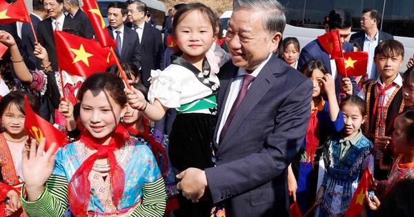 Tổng Bí thư Tô Lâm dự khánh thành trường nội trú 1.000 học sinh được Sun Group xây thần tốc trong 5 tháng