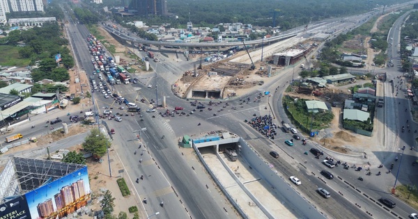 Ngày mai thông xe hầm chui HC1-02 tại nút giao An Phú