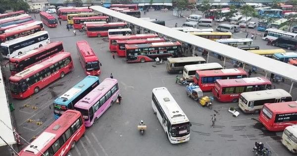 Giá vé xe khách tại Hà Nội tăng 60%