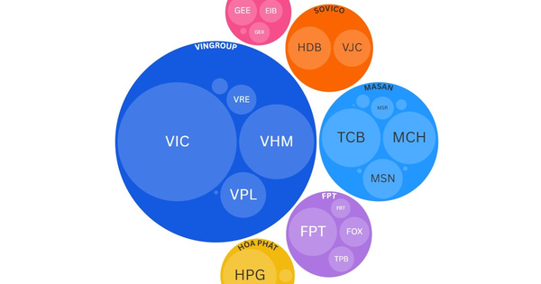 6 'gia tộc' đang nắm giữ hơn 3,1 triệu tỷ đồng, 'chi phối' gần 1/3 thị trường chứng khoán Việt Nam
