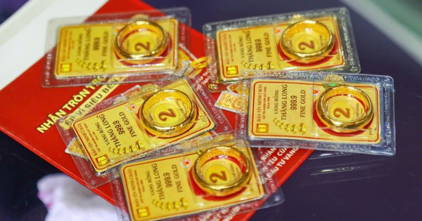 Giá vàng SJC, vàng nhẫn trơn sáng nay ngày 11/2