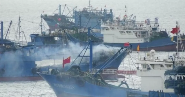 Nhật Bản có hành động hiếm thấy với tàu cá Trung Quốc