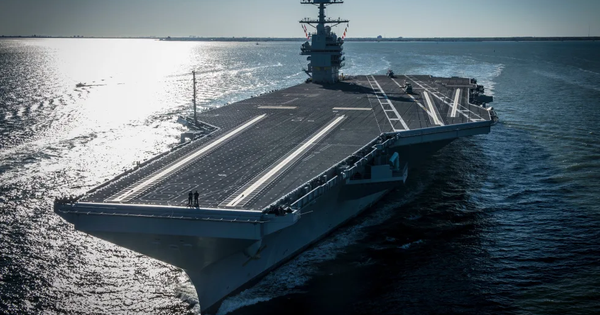 Truyền thông Mỹ: Tàu sân bay lớn nhất thế giới nhận lệnh đến Trung Đông