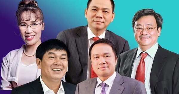 10 tỷ phú giàu nhất sàn chứng khoán Việt năm Ất Tỵ 2025