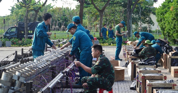 Cận cảnh trận địa pháo hoa ở TP.HCM sẵn sàng khai hỏa đón giao thừa