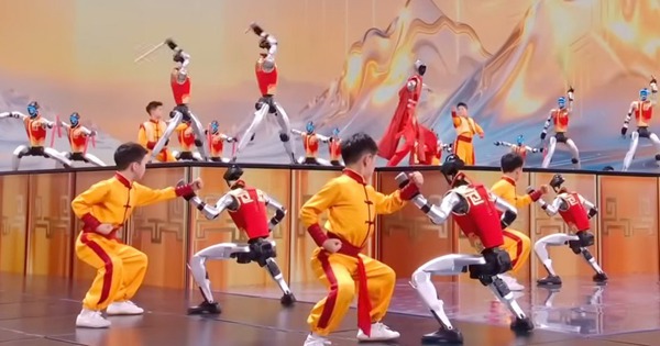 Cú sốc đêm giao thừa: Robot Trung Quốc múa côn nhị khúc như Lý Tiểu Long, vấp ngã tự đứng dậy khiến thế giới sững sờ