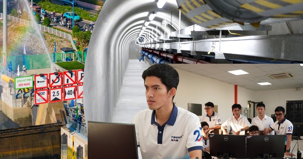 Bên trong cống ngăn triều của dự án 10.000 tỷ ở TP.HCM