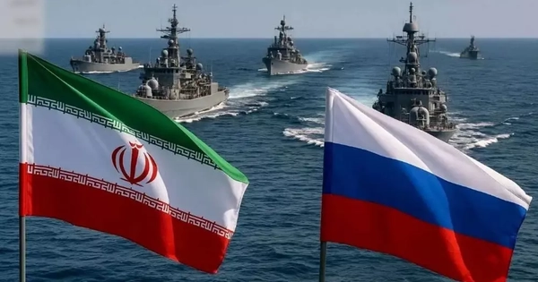 Nga, Iran tập trận chung trên biển