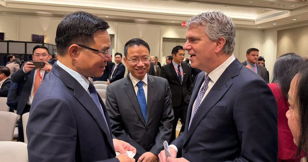 Quyền Bộ trưởng Bộ Công Thương trao đổi với Giám đốc cơ quan Thương mại quốc tế Mỹ