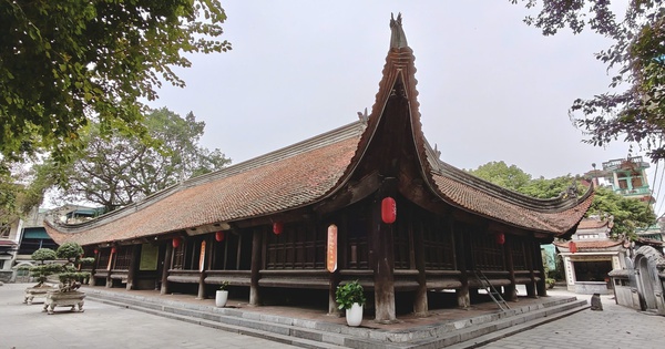 Ngôi đình cổ dáng nhà sàn 'độc nhất vô nhị' ở xứ Kinh Bắc